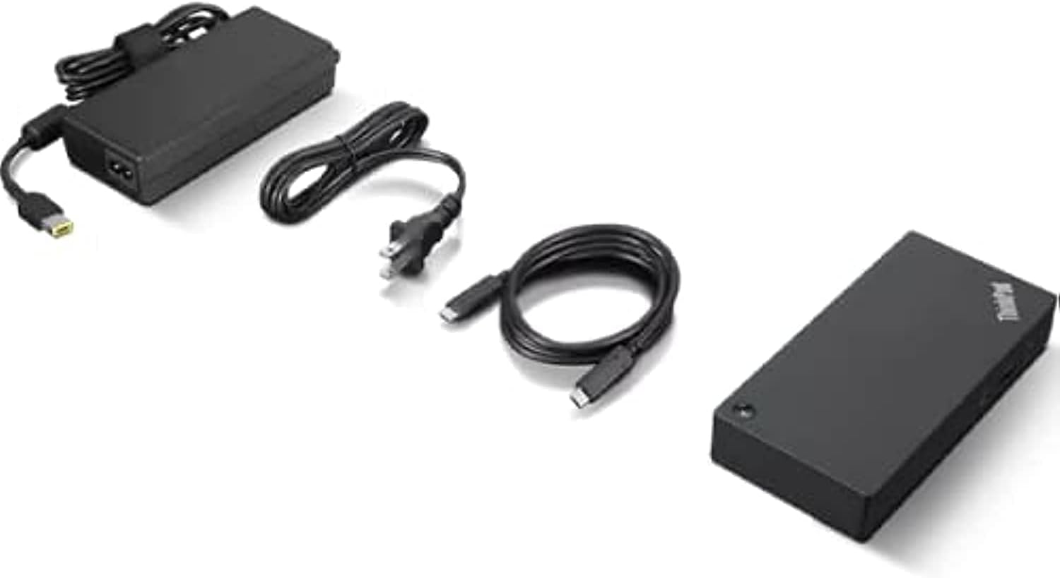 687c7dbd-efbe-4b7c-803d-438f8bb18a81-4.jpg Station d'accueil universelle USB-C Lenovo ThinkPad - HDMI - Recharge rapide - PC portable – Image 1