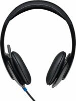 Casque micro filaire USB Logitech H540 - Réduction de bruit et confort on-ear – Image 2