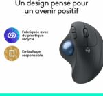Souris trackball ergonomique Logitech ERGO M575 sans fil - contrôle pouce - noir – Image 10