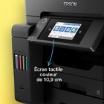 Imprimante multifonction A4 Epson EcoTank ET-5855 - Wi-Fi, rapide, réservoirs d'encre - Noir – Image 6