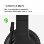Casque Bluetooth sans fil Belkin SoundForm Adapt - Micro orientable, autonomie 65h – Image 17