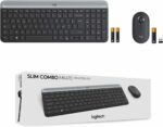 Ensemble clavier-souris sans fil ultra fin Logitech MK470 - AZERTY Graphite – Image 10