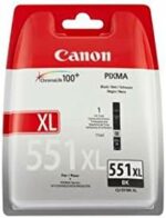 Cartouche d'encre noire Canon CLI-551XL - Haut rendement - Compatible PIXMA IP7250 – Image 4