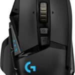 Souris gaming filaire Logitech G502 Hero - 25 600 DPI, 11 boutons, RGB
