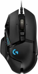 Souris gaming filaire Logitech G502 Hero - 25 600 DPI, 11 boutons, RGB