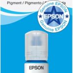 Bouteille d'encre pigmentée Epson EcoTank 113 cyan - Rendement élevé - Compatibilité ET