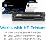 Toner HP 312X Noir grande capacité - 4 400 pages - LaserJet Pro M476 – Image 2