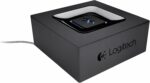 Adaptateur audio Bluetooth Logitech - Récepteur sans fil multidispositifs, sorties RCA/3,5mm - Noir