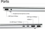 Ordinateur portable HP OmniBook 5 - 16'' 2K Ryzen 5 16Go 512Go SSD - Aluminium argenté – Image 6