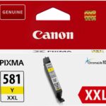 Cartouche d'encre jet d'encre jaune XXL Canon originale - Compatible PIXMA