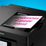 Imprimante multifonction A4 Epson EcoTank ET-5855 - Wi-Fi, rapide, réservoirs d'encre - Noir – Image 7