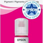 Bouteille d'encre Epson EcoTank 113 magenta – Haut rendement pour imprimantes Epson