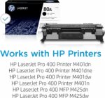 Toner HP 80A CF280A noir - 2 700 pages - LaserJet Pro M401/M425 - Fiabilité HP – Image 2