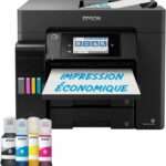 Imprimante multifonction A4 Epson EcoTank ET-5855 - Wi-Fi, rapide, réservoirs d'encre - Noir