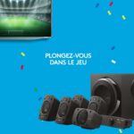 Système de haut-parleurs 5.1 Logitech Z906 - THX, Dolby, DTS, 1000W, multi-entrées, télécommande – Image 10