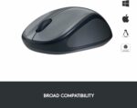 Souris sans fil Logitech M235 - Gris - Capteur optique 1000 DPI - Autonomie 12 mois – Image 3