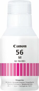 Bouteille d'encre Canon GI-56M Magenta - Compatible MAXIFY GX - Haut rendement