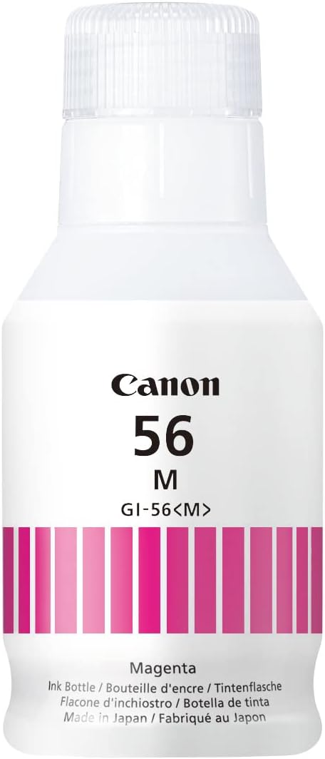 b9943e92-8bbd-4092-876f-314ba8d5e39c-3.jpg Bouteille d'encre Canon GI-56M Magenta - Compatible MAXIFY GX - Haut rendement – Image 1
