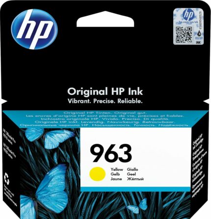 HP 963 - Cartouche d'encre jaune originale - 10 ml - 700 pages - OfficeJet Pro 9010/9020