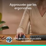 Souris trackball ergonomique Logitech ERGO M575 sans fil - contrôle pouce - noir – Image 2