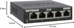 Switch Ethernet Gigabit 5 ports NETGEAR - Boîtier métal compact et silencieux – Image 7