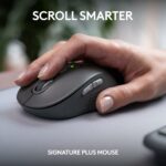 Combo clavier et souris sans fil Logitech MK950 - Multi-appareils, silencieux, design fin, Gris – Image 9
