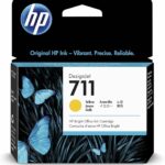 Cartouche d'encre HP 711 jaune 29 ml - Compatible DesignJet T120/T520