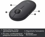 Ensemble clavier-souris sans fil ultra fin Logitech MK470 - AZERTY Graphite – Image 7