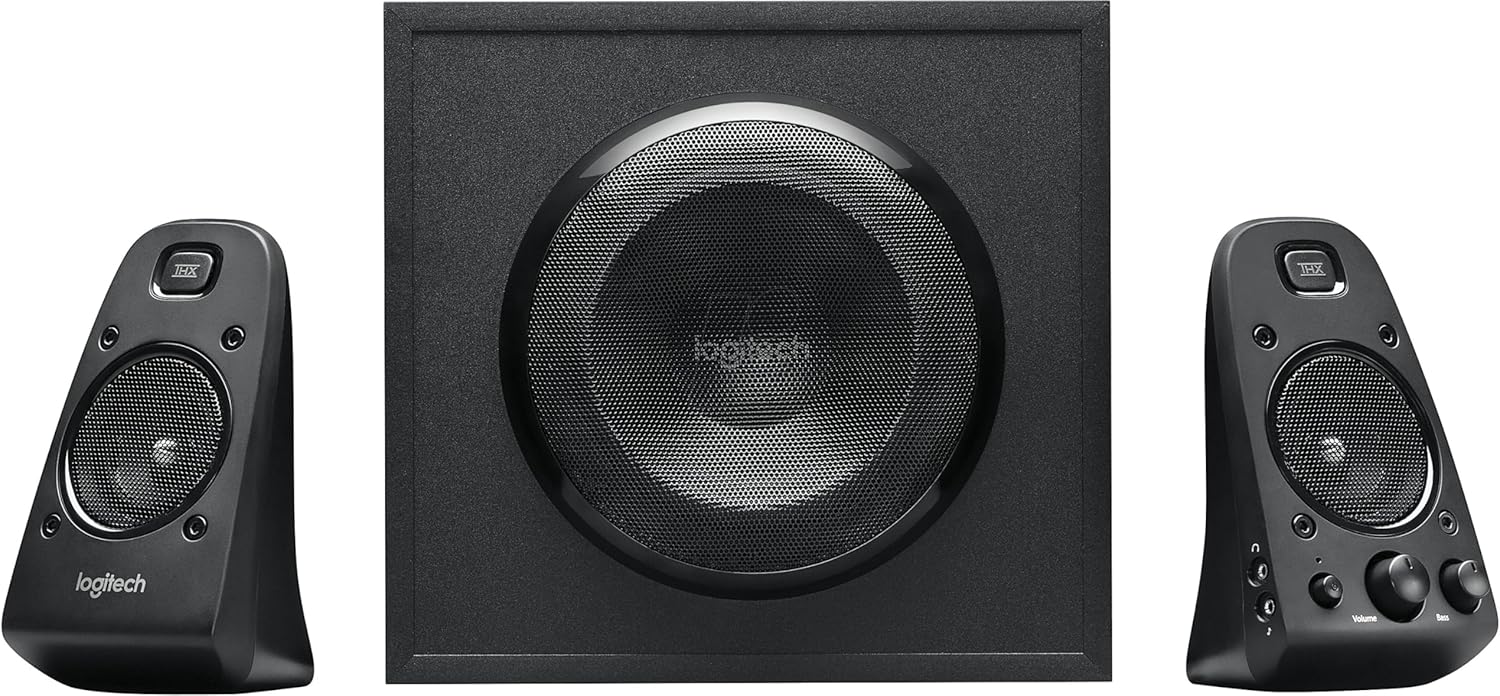c353572e-8629-4aa2-8462-f5a81e96cd1b-1.jpg Système de haut-parleurs 2.1 Logitech Z623 - 200W RMS - THX - Filaire – Image 1
