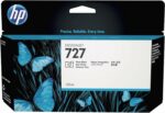 Cartouche d'encre HP 727 Noir Photo 130 ml - Compatible DesignJet T920 T1500 T2500