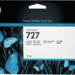 Cartouche d'encre HP 727 Noir Photo 130 ml - Compatible DesignJet T920 T1500 T2500