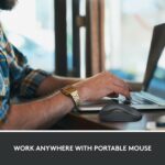 Souris sans fil silencieuse Logitech M220 - Compacte, ambidextre, autonomie 18 mois - Noir – Image 7