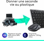 Combo clavier souris sans fil Logitech MK270 - AZERTY français, autonomie longue durée, PC/portable – Image 5