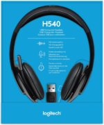Casque micro filaire USB Logitech H540 - Réduction de bruit et confort on-ear – Image 3