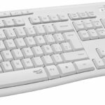 Ensemble clavier et souris sans fil Logitech MK295 SilentTouch - Blanc, 90% bruit en moins
