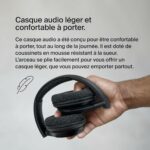 Casque Bluetooth sans fil Belkin SoundForm Adapt - Micro orientable, autonomie 65h – Image 6