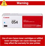 Toner laser Canon 054 Cyan - 1200 pages - Compatible LBP/MF série Cdw – Image 4