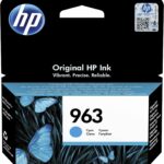 Cartouche d'encre HP 963 Cyan authentique - 700 pages - OfficeJet Pro 9010/9020