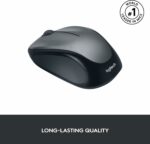 Souris sans fil Logitech M235 - Gris - Capteur optique 1000 DPI - Autonomie 12 mois – Image 4