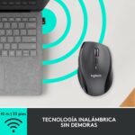 Souris sans fil Logitech M705 Marathon - 5 boutons - Autonomie 3 ans - Laser - Noir – Image 8