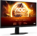 Moniteur gaming AOC 23,8" Fast IPS 180Hz - G-Sync, HDR10, haut-parleurs intégrés