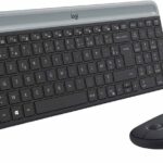 Ensemble clavier-souris sans fil ultra fin Logitech MK470 - AZERTY Graphite
