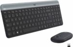 Ensemble clavier-souris sans fil ultra fin Logitech MK470 - AZERTY Graphite