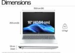 Ordinateur portable HP OmniBook 5 - 16'' 2K Ryzen 5 16Go 512Go SSD - Aluminium argenté – Image 7