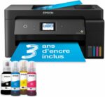 Imprimante multifonction Epson EcoTank ET-15000 - A3+ Wi-Fi recto verso auto - Noir