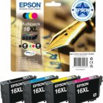 Multipack cartouches d'encre Epson 16XL DURABrite Ultra Ink - XL - WorkForce - Rendement élevé