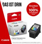 Cartouche d'encre Canon CL-541 tricolore originale - Compatible PIXMA - 180 pages – Image 2