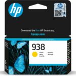 HP Cartouche d'encre 938 jaune - Jet d'encre thermique - 800 pages - Originale OEM
