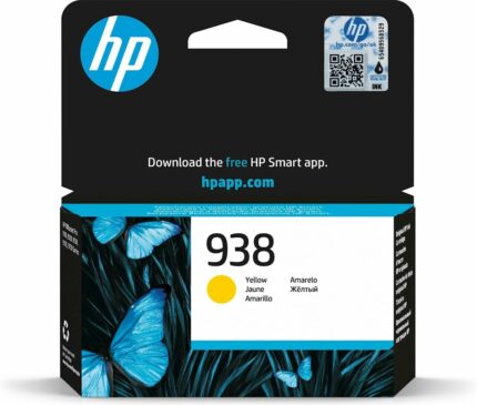 HP Cartouche d'encre 938 jaune - Jet d'encre thermique - 800 pages - Originale OEM