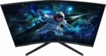 Moniteur gaming incurvé Samsung Odyssey G5 32" QHD 165 Hz 1 ms 1000R - Noir – Image 6